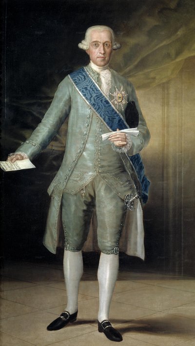 José Moñino y Redondo by Francisco de Goya